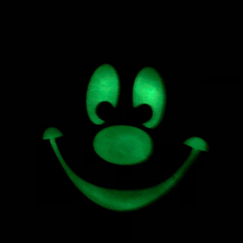 * Glow in the Dark Disney Halloween Trick or Treat Mickey Mouse Bag